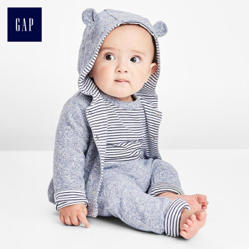 GAPフープの子供服の赤ちゃんと赤ちゃんの正反対の2つは、クマの形をしたレイトトトです。592524コール80 cm(12-18月)をしています。