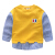 Class ic Teddy赤ちゃんの偽の2つの上着春の服装の新し男の子供服の子供服の子供服の子供服の子供服の子供服の子供服の子供服はウェルアーwt 8497をつなぎます。
