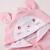 巧尼熊の赤ちゃんの外出服セト男女供秋冬レセンカートディップ3598女性宝ピンク110 cm