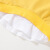 繊细な绢の鸟の子供服の子の子の年齢の绵の质打底のシシャツのカバの头のゆったしている上にの英文の字母-姜黄の130