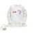 bossini kids堡ライオの子供服冬の少女の王女のユニコンの保温の中で長い長袖の衛140325000 040クリームの白の120ヤード