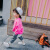 子供供用春秋モデル2018カバールドド绵韩国版の子供用刺繍子供服子供服WY 18466ピィンクの厚い手の绵とガードレール140