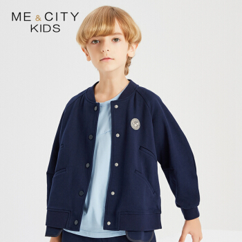 mi喜迪mecity子供服19春の新型少年カジュアル・トーバー・クネルのゆったとしたニューハーフ110/52
