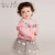 davebella Devibela春新品の女の子の刺身カーバード赤ちゃんの着付けのピンク90 cm(3 Y(身長80-90 cmがオスメメ)
