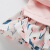 笛の莎miniの女性の子供服の2019春の子供供の休暇の2つの冲突色の上の桃の粉の120