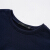 米喜迪mecity子供服19春新款女童ラッピング袖丸襟ガド外気刺繍カバーの深軍藍120 cm(120/60)