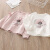 Class ic Teddy赤ちゃんの花のリボンの卫衣の春服の新型の女の子供服の子供服の子供服の子供服の子供服の上着wt 8988白の110 cm