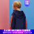 abckids子供服2019春新品のセタ韓国版子供丸襟レイコン少年長袖ファック夏の夜と夜140 cm