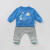 DAvebella Devibela春季の新商品の男のアニメーは、ドガの赤ちゃんの着付けの青さ110 cm（5 Y（身長100-110 cmを提案します）をかぶります。