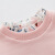 笛の莎miniの女性の子供服の2019春の子供供の休暇の2つの冲突色の上の桃の粉の120