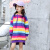 木林森ガインコート2019秋新款韩国版洋风女子大童ゆったりーんぼんぼんぼんスポーツスポーツ中のロンググリップの色は120です。