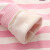 Class ic Teddy赤ちゃんストライプのカーディガン秋冬服韓国の新型の女の子の子供服は絨毯の袋のカバーの上着をつかみますwt 6576粉の白い条の100