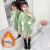 ディズニの子供供服の女性の子供服の长项の卫衣の秋冬の服の2019新型のカシミアの韩国版の潮の中で大き子供の洋服の女の子の上のミコンの色の110(身长の100 cmを提案します)は心がわります。