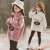 ディズニの女の子服のテ－ク秋冬服韓国版子供服ファックの赤の上にある長いサズの女の子は秋冬にピニングの110 cmを詰めます。