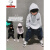 スヌーの子供供服ℑ【早秋上新】子供供服子供服のレインコートのトラックトラックファンシーの中で大子供の年齢は韓国版の洋風男性用のグレーの予想プレート8.1号です。
