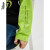 ディズニのDispney男の子の子供服のニコの丸襟の偽の2つのガディックの長袖のTシャは上にある2020秋DB 031 EE 09の炭素の黒い130 cmを打ちます。