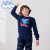 Baleno子供服春秋モデ男性童卫衣丸襟潮流洋風コーディネーターの中で大童怪獣カジュアルの長袖にE 13の深灰120 cmがあります。
