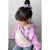 ディズニの秋冬の新型の女の子洋风レント冬の子供服の赤ちゃんの女の子の加絨の厚い卫衣のコ-トの紫の90 cm