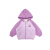 ディズニの秋冬の新型の女の子洋风レント冬の子供服の赤ちゃんの女の子の加絨の厚い卫衣のコ-トの紫の90 cm