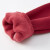 笛の莎miniの女の子の着付けの2020冬の新型の子供のファッショの洋服の女性の赤ちゃんの押染の绒の中で长袖の衣の酒の赤の140 cm