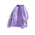 【小黄人IPモディル】小豚バーンナの女の子用カーディガンの中の大童長袖カジュアル供用に着用しているチルプの紫120 cm