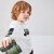 Annil子供服男童児児のレンコートール子供の中で、大きい子供用のジュック秋服2020新型カジュアが秋米白110を着用しています。