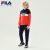 FILA FILA FILA FILA FILA子供服男子供服男児レコートート衛衣2021年春新型保温カシミア供服には赤潮-RD(ダウンバージョン)165 cmが着用されています。