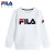 FILA FILA FILA FILA FILA子供服男性子供服20春秋新型赤ちゃん服長袖洋気上韓国標準白-WT 130 cm